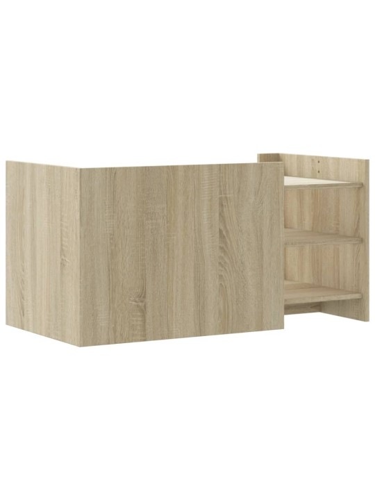 Konferenční stolek dub sonoma 100 x 50 x 50 cm kompozitní dřevo