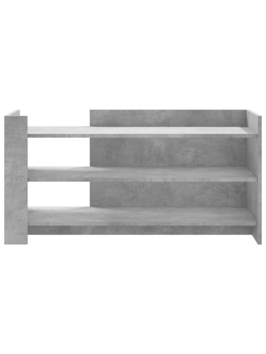 Konferenční stolek betonově šedý 100x50x50 cm kompozitní dřevo