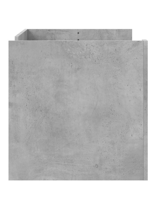 Konferenční stolek betonově šedý 100x50x50 cm kompozitní dřevo
