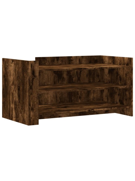 Konferenční stolek kouřový dub 100x50x50 cm kompozitní dřevo
