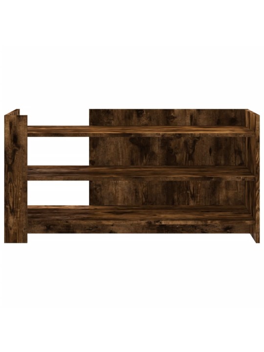 Konferenční stolek kouřový dub 100x50x50 cm kompozitní dřevo