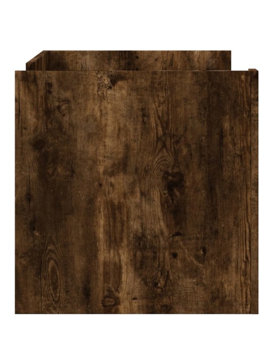 Konferenční stolek kouřový dub 100x50x50 cm kompozitní dřevo