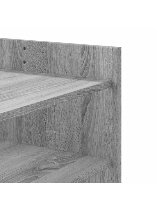 Konferenční stolek šedý sonoma 100x50x50 cm kompozitní dřevo