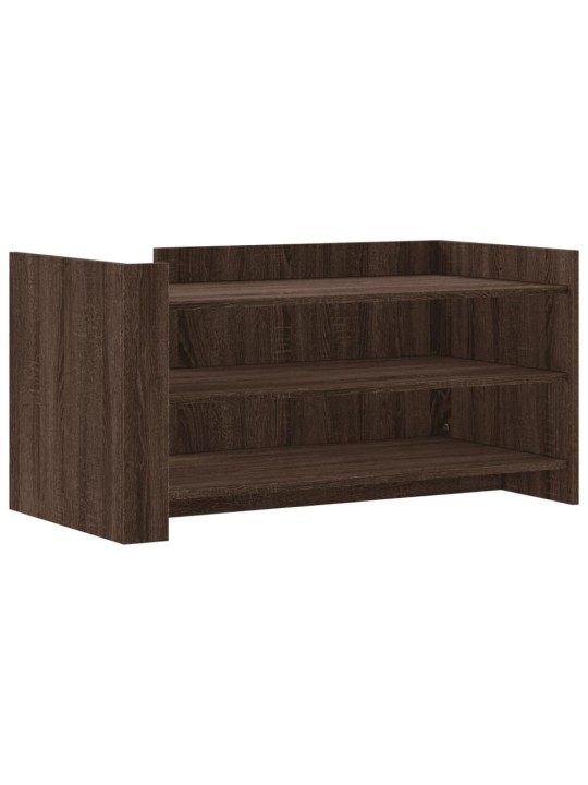 Konferenční stolek hnědý dub 100 x 50 x 50 cm kompozitní dřevo