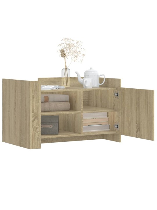Konferenční stolek dub sonoma 80 x 50 x 50 cm kompozitní dřevo