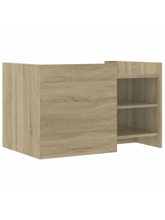 Konferenční stolek dub sonoma 80 x 50 x 50 cm kompozitní dřevo