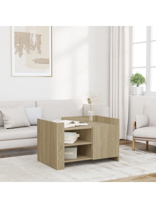 Konferenční stolek dub sonoma 80 x 50 x 50 cm kompozitní dřevo