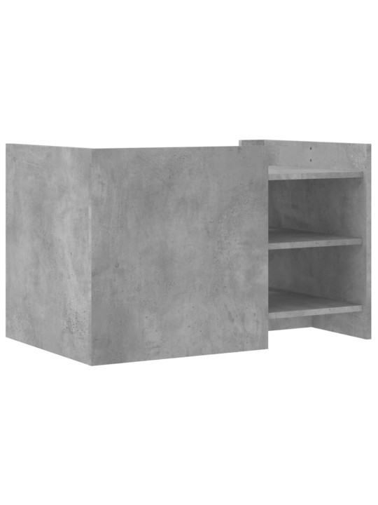 Konferenční stolek betonově šedý 80x50x50 cm kompozitní dřevo