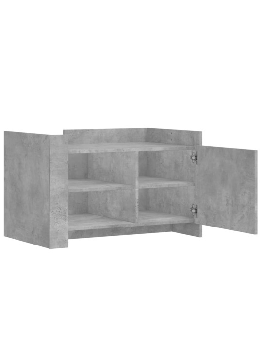 Konferenční stolek betonově šedý 80x50x50 cm kompozitní dřevo