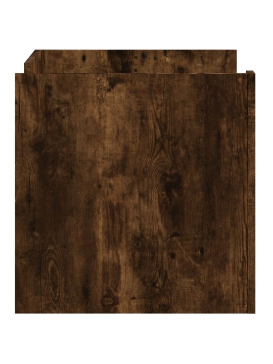 Konferenční stolek kouřový dub 80 x 50 x 50 cm kompozitní dřevo