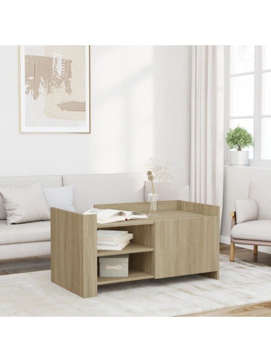 Konferenční stolek dub sonoma 100 x 50 x 50 cm kompozitní dřevo