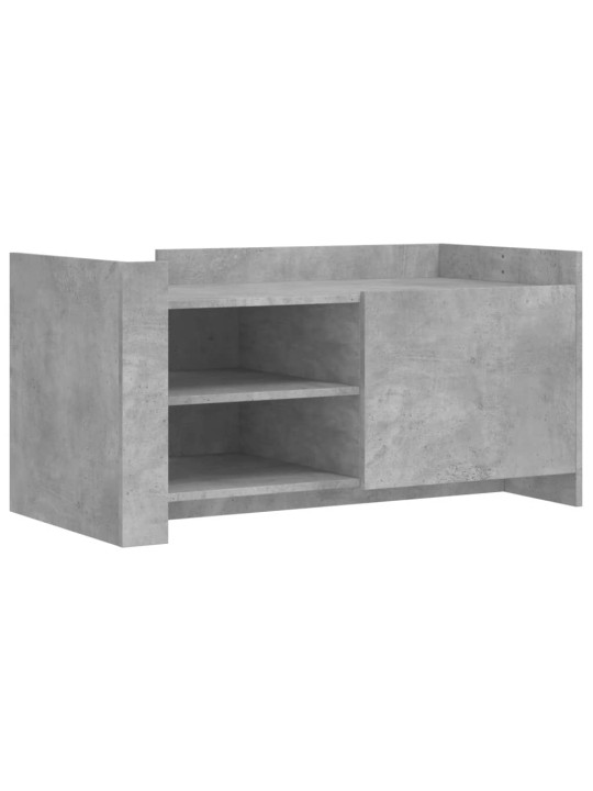 Konferenční stolek betonově šedý 100x50x50 cm kompozitní dřevo