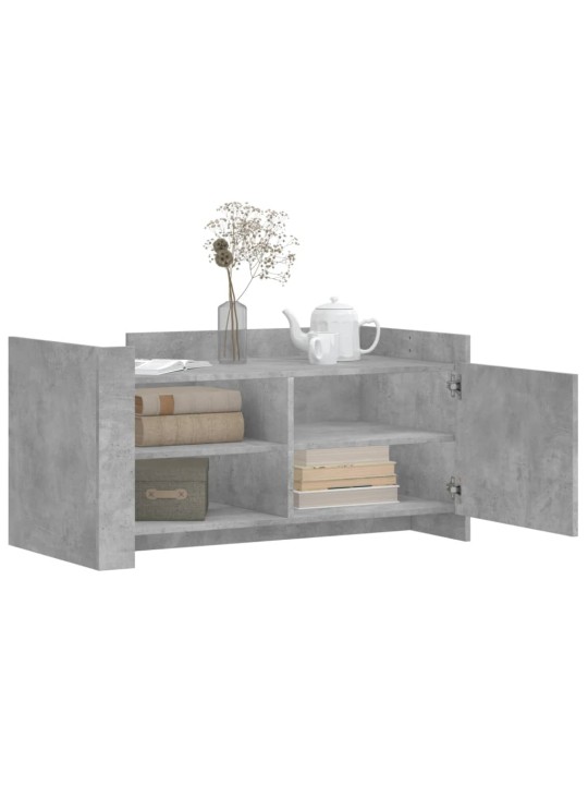 Konferenční stolek betonově šedý 100x50x50 cm kompozitní dřevo