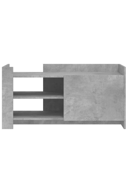 Konferenční stolek betonově šedý 100x50x50 cm kompozitní dřevo