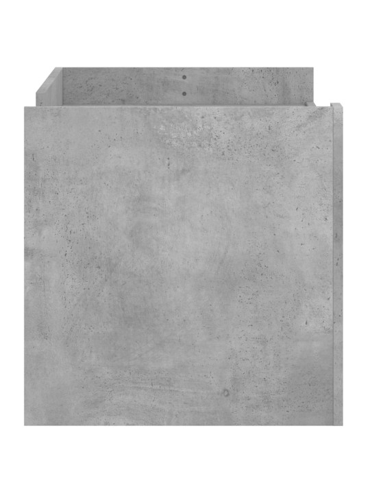 Konferenční stolek betonově šedý 100x50x50 cm kompozitní dřevo