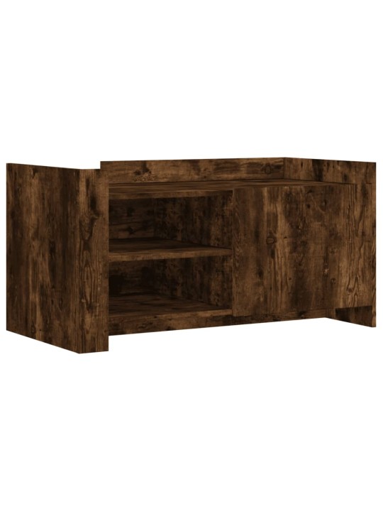 Konferenční stolek kouřový dub 100x50x50 cm kompozitní dřevo