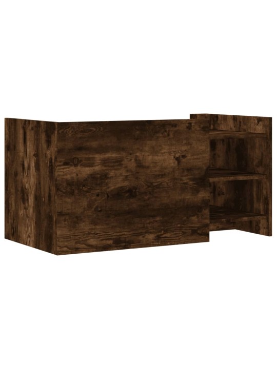 Konferenční stolek kouřový dub 100x50x50 cm kompozitní dřevo