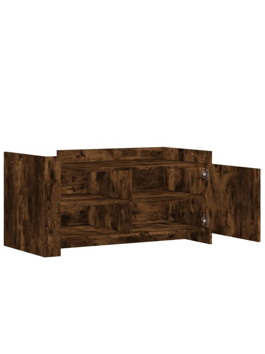 Konferenční stolek kouřový dub 100x50x50 cm kompozitní dřevo