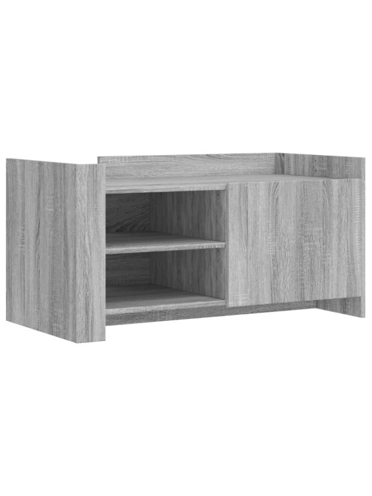 Konferenční stolek šedý sonoma 100x50x50 cm kompozitní dřevo