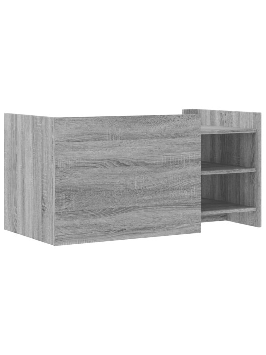 Konferenční stolek šedý sonoma 100x50x50 cm kompozitní dřevo