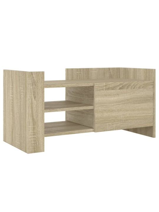 TV skříňka dub sonoma 80 x 35 x 40 cm kompozitní dřevo