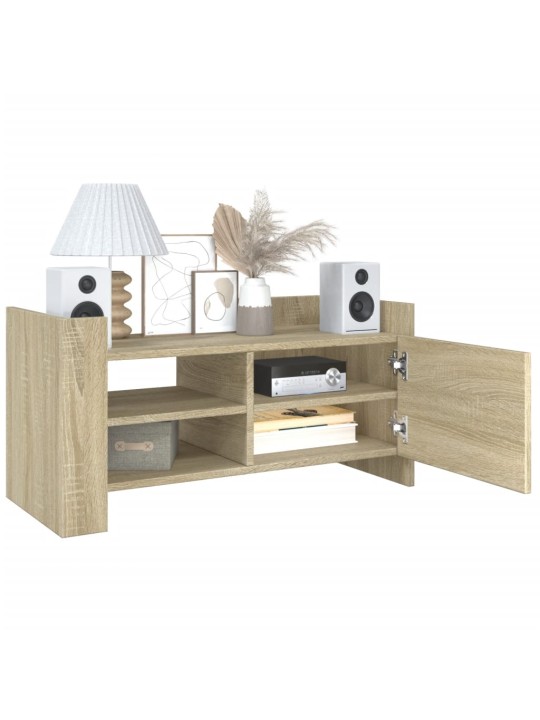TV skříňka dub sonoma 80 x 35 x 40 cm kompozitní dřevo