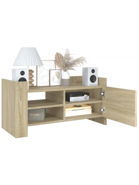 TV skříňka dub sonoma 80 x 35 x 40 cm kompozitní dřevo