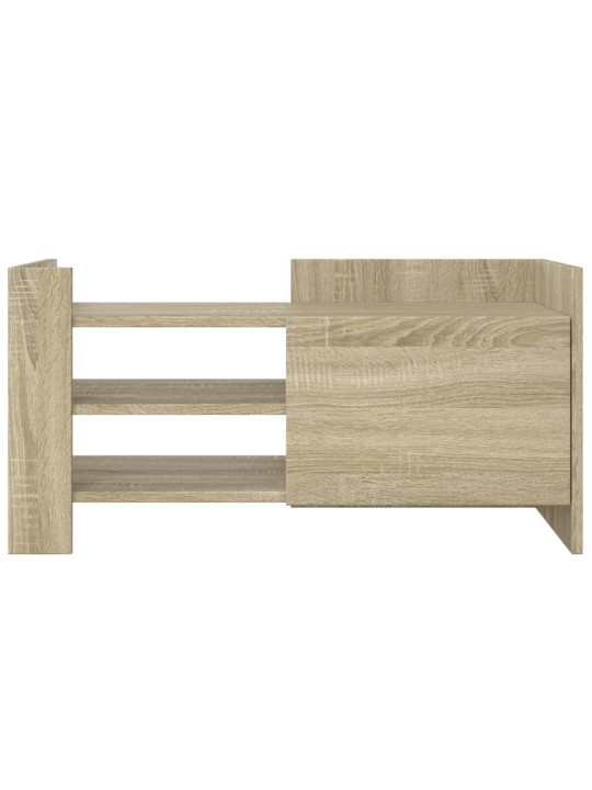 TV skříňka dub sonoma 80 x 35 x 40 cm kompozitní dřevo