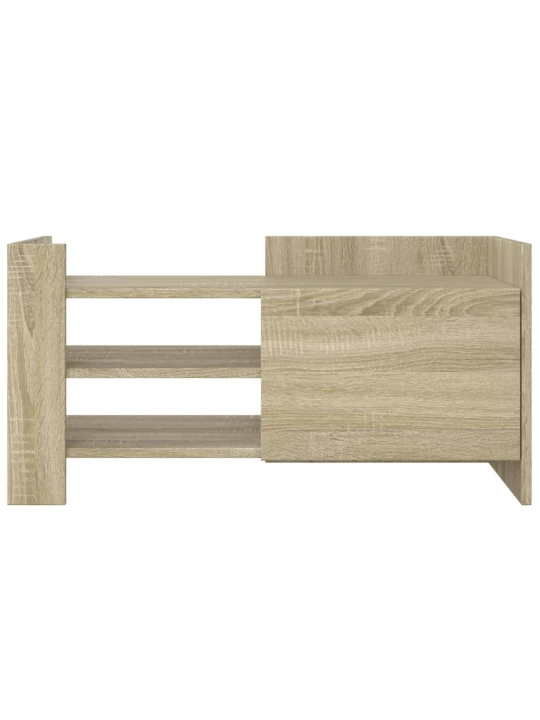 TV skříňka dub sonoma 80 x 35 x 40 cm kompozitní dřevo