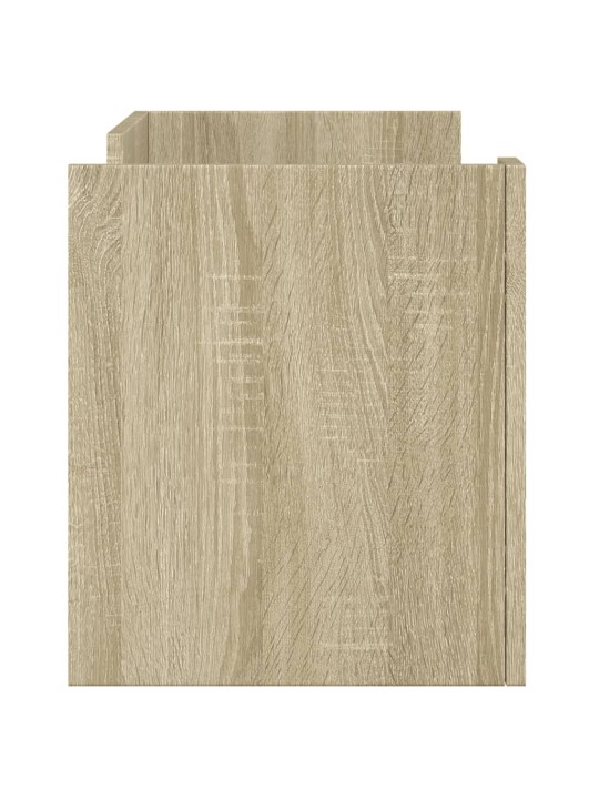 TV skříňka dub sonoma 80 x 35 x 40 cm kompozitní dřevo