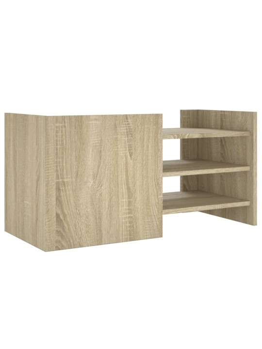 TV skříňka dub sonoma 80 x 35 x 40 cm kompozitní dřevo