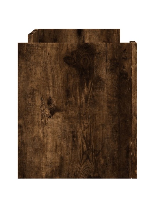 Tv skříňka kouřový dub 80 x 35 x 40 cm kompozitní dřevo