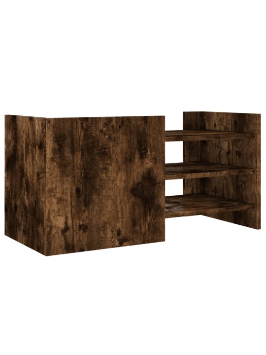 Tv skříňka kouřový dub 80 x 35 x 40 cm kompozitní dřevo