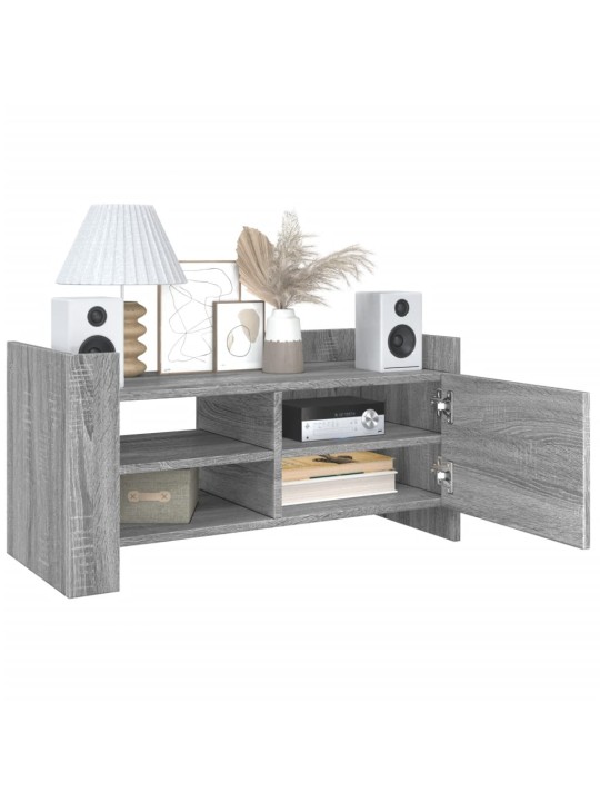 Tv skříňka šedá sonoma 80 x 35 x 40 cm kompozitní dřevo