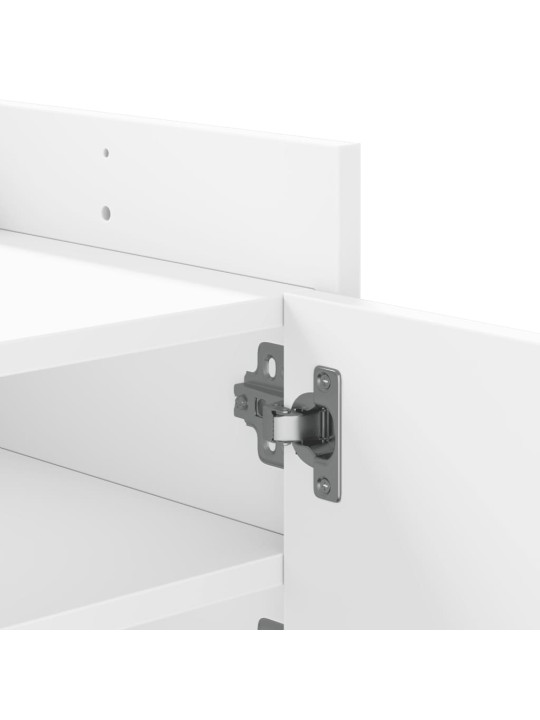TV skříňka bílá 100 x 35 x 40 cm kompozitní dřevo