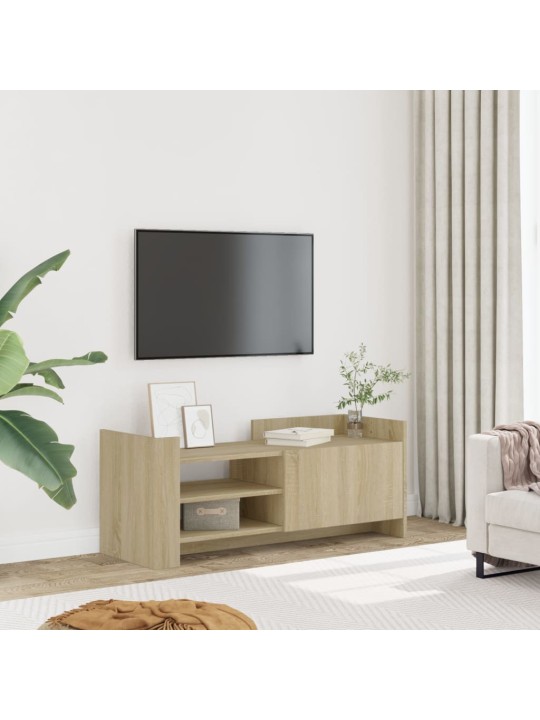 TV skříňka dub sonoma 100 x 35 x 40 cm kompozitní dřevo