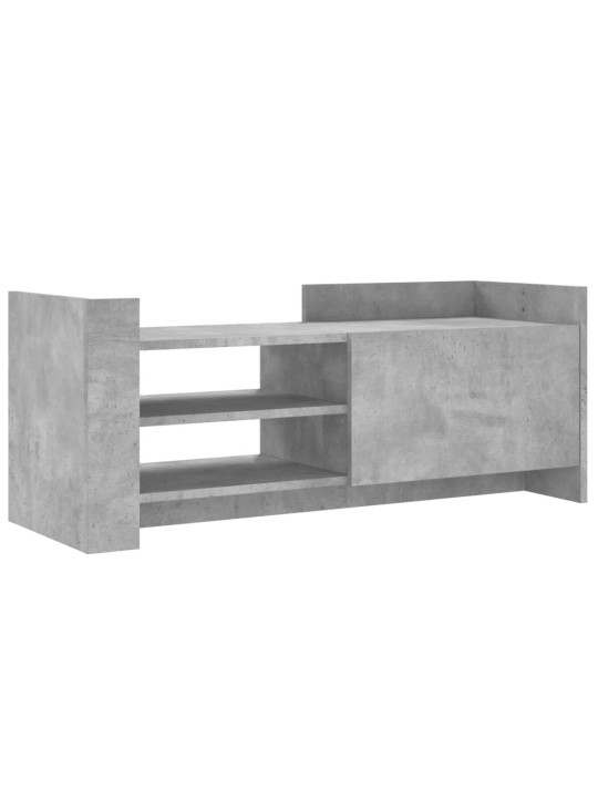 TV skříňka betonově šedá 100x35x40 cm kompozitní dřevo