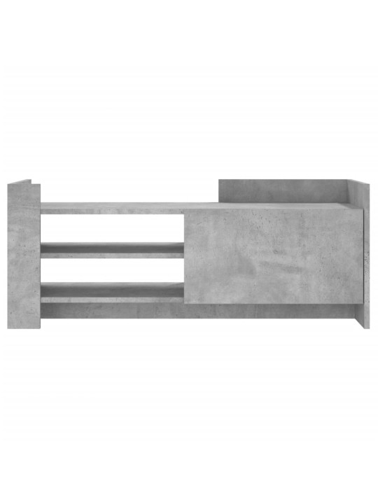 TV skříňka betonově šedá 100x35x40 cm kompozitní dřevo