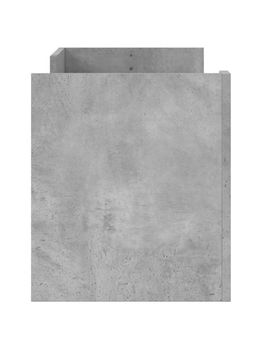 TV skříňka betonově šedá 100x35x40 cm kompozitní dřevo