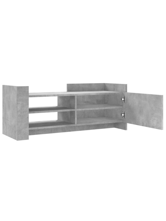 TV skříňka betonově šedá 100x35x40 cm kompozitní dřevo
