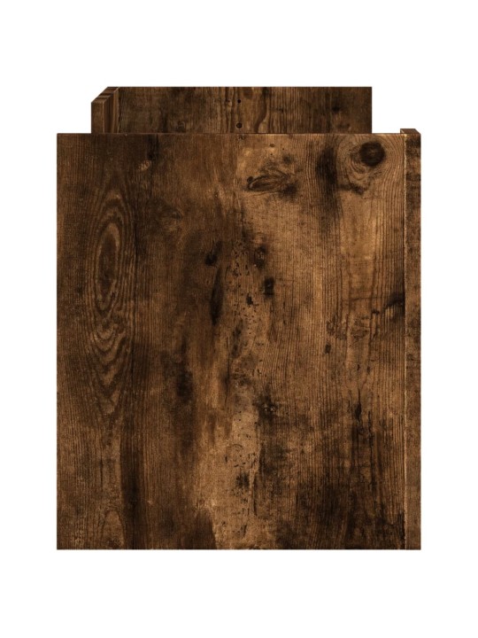 Tv skříňka kouřový dub 100 x 35 x 40 cm kompozitní dřevo
