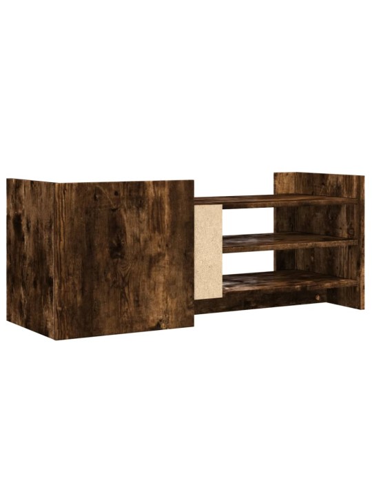 Tv skříňka kouřový dub 100 x 35 x 40 cm kompozitní dřevo