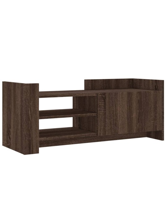Tv skříňka hnědý dub 100 x 35 x 40 cm kompozitní dřevo