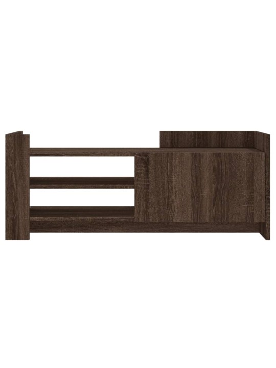 Tv skříňka hnědý dub 100 x 35 x 40 cm kompozitní dřevo