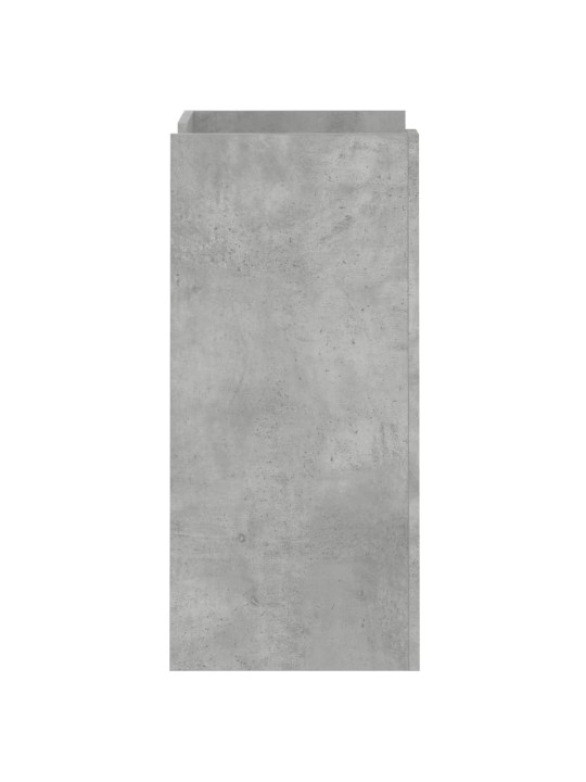 Příborník betonově šedý 45 x 35 x 75 cm kompozitní dřevo