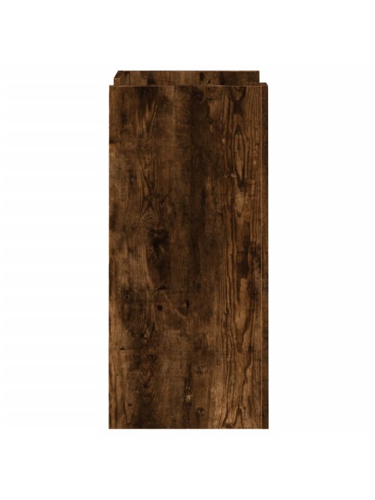 Příborník kouřový dub 45 x 35 x 75 cm kompozitní dřevo