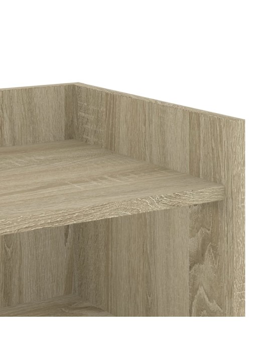 Příborník dub sonoma 73,5 x 35 x 75 cm kompozitní dřevo
