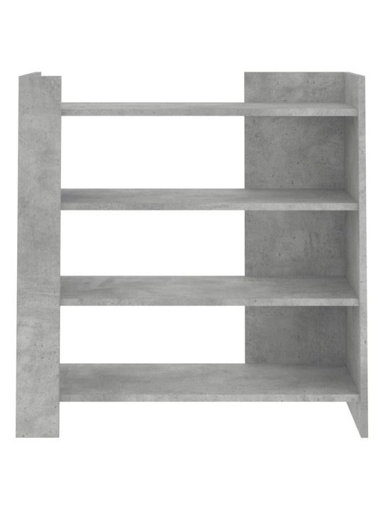 Příborník betonově šedý 73,5 x 35 x 75 cm kompozitní dřevo