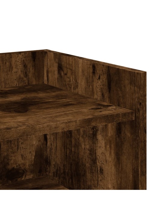 Příborník kouřový dub 73,5 x 35 x 75 cm kompozitní dřevo