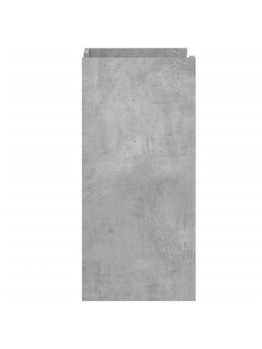 Příborník betonově šedý 45 x 35 x 75 cm kompozitní dřevo